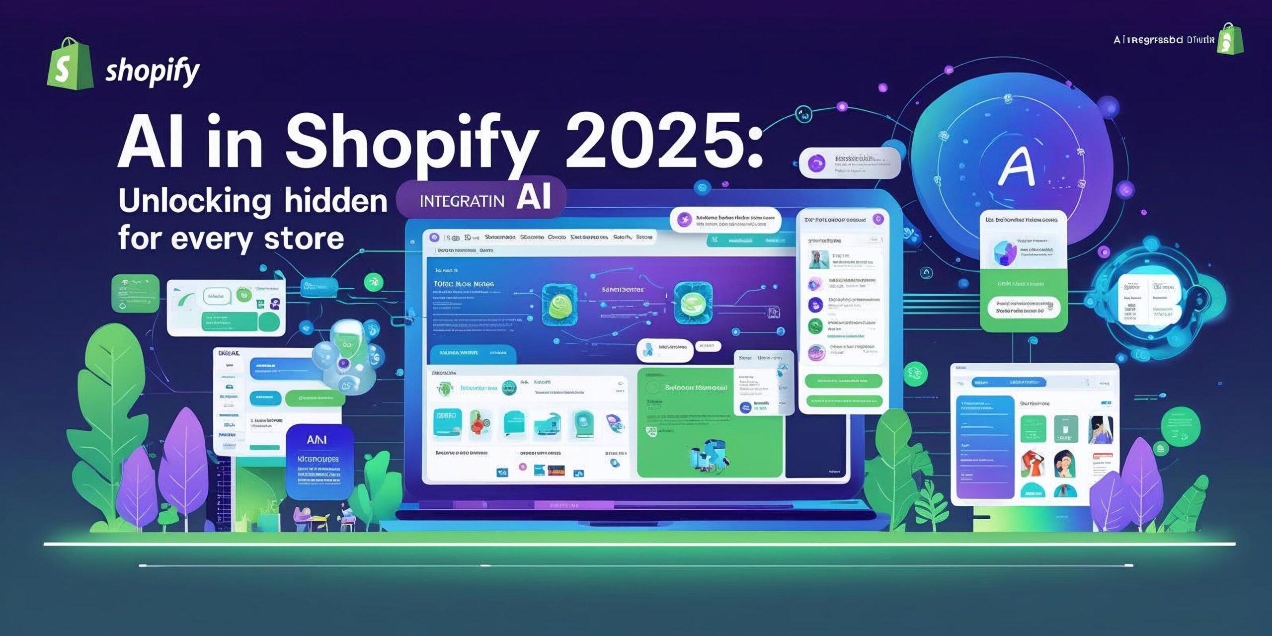 AI in Shopify 2025_ Unlocking Hidden Potential for Every Store, just add headline